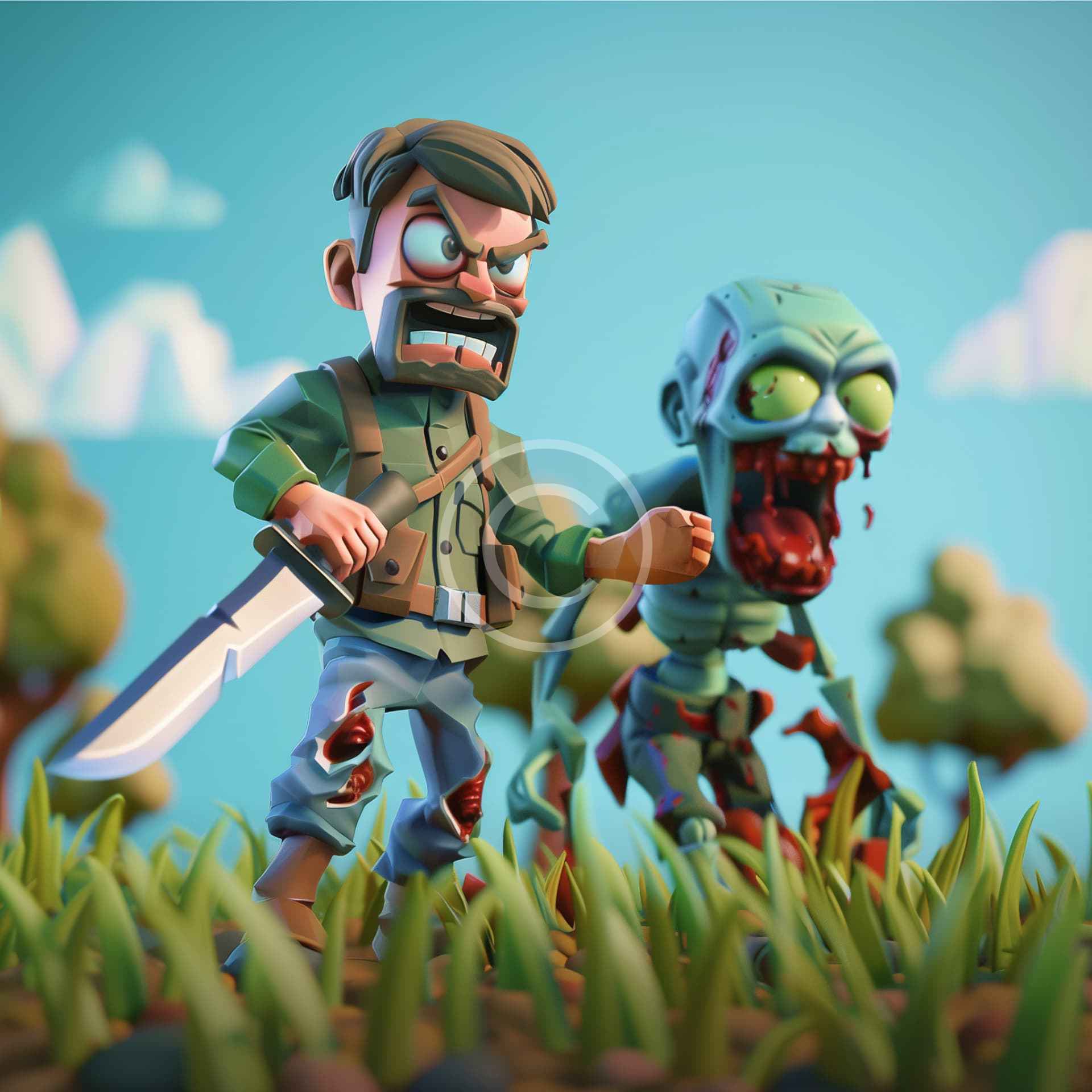 Zombie Outbreak: Survival 1 Zombie Outbreak: Survival